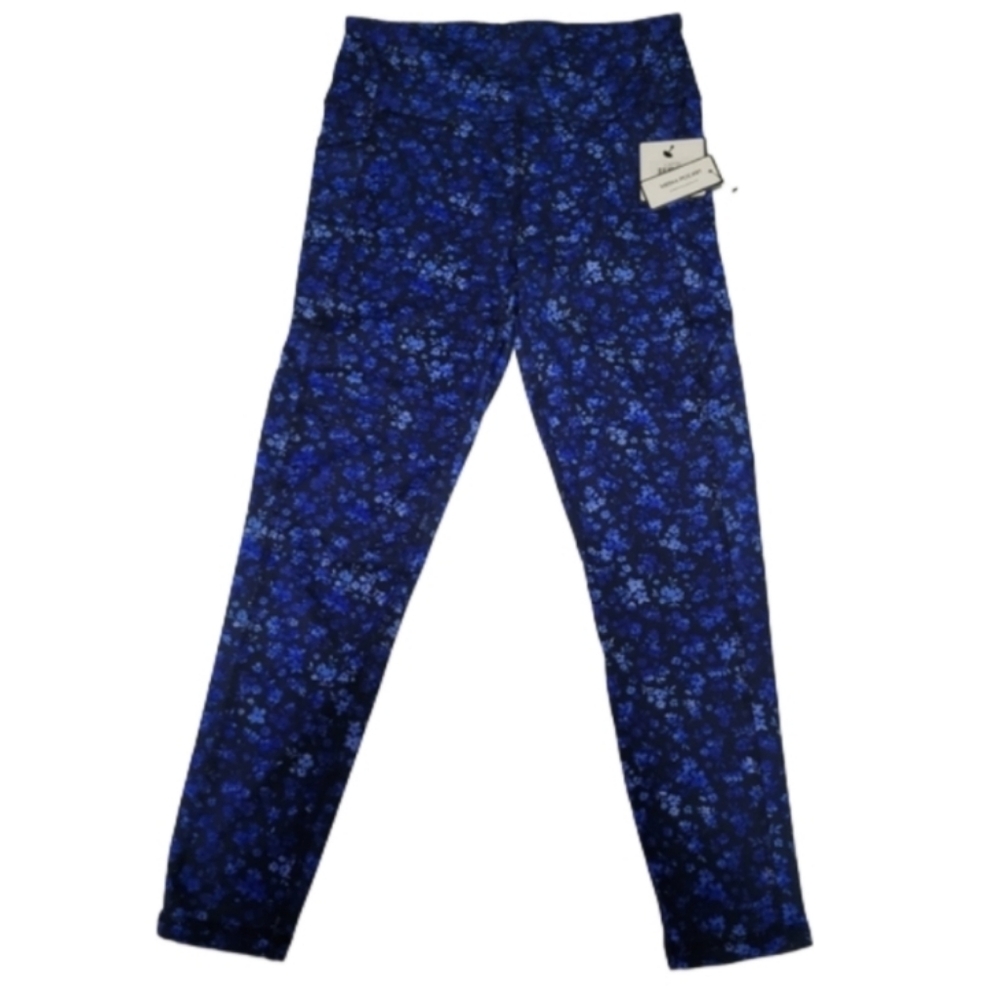 NWT  Laundry By Shelli Segal LA  Women's  Size L  Ankle Length  Leggings  Blue